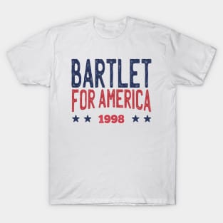 West Wing Bartlet For America 1998 T-Shirt